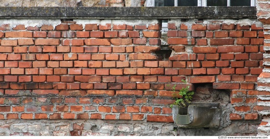 Wall Bricks Damaged