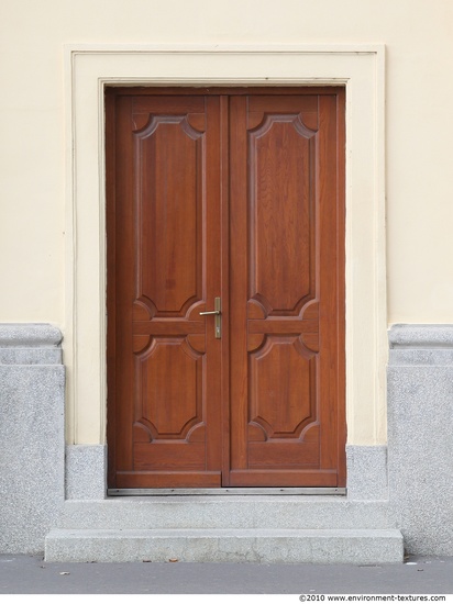 Double Wooden Doors