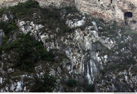 Cliffs Overgrown Rock