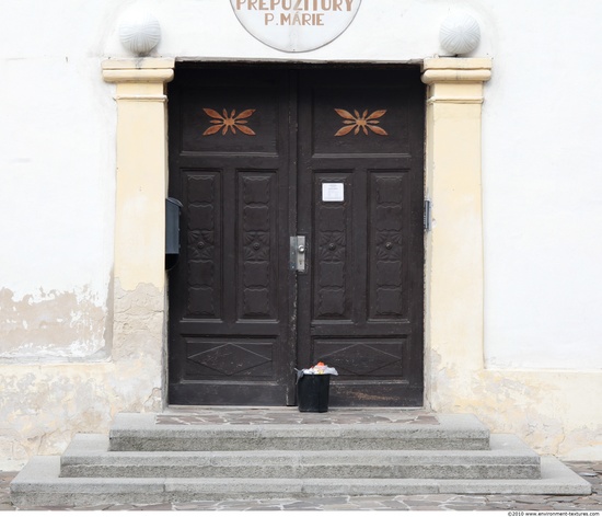 Ornate Wooden Doors