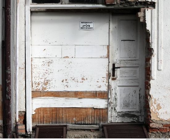 Single Old Wooden Doors