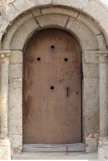 Single Old Wooden Doors