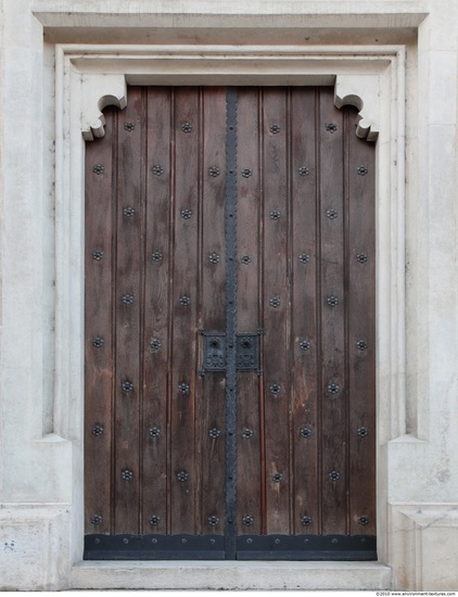 Double Wooden Doors