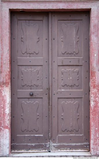 Ornate Wooden Doors