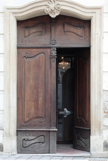 Double Wooden Doors