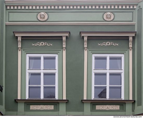 House Old Windows Ornament Buildings - Textures