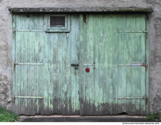 Double Wooden Doors