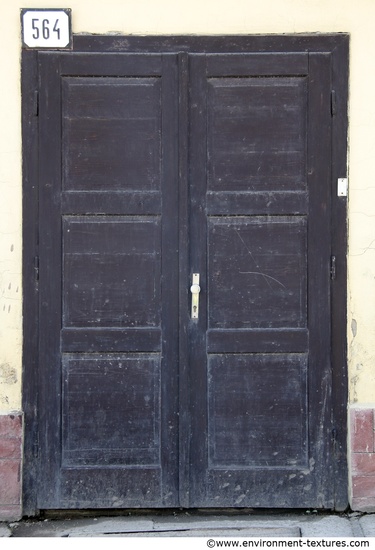 Double Wooden Doors