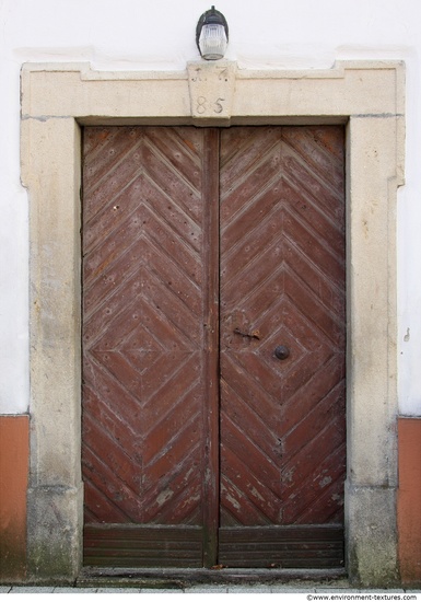 Double Wooden Doors