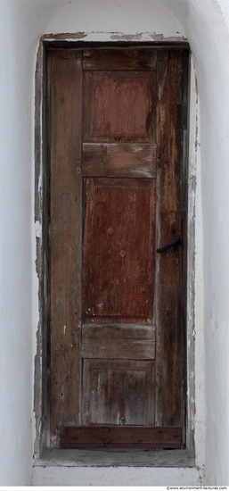 Single Old Wooden Doors