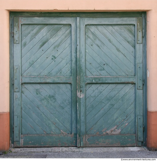 Double Wooden Doors