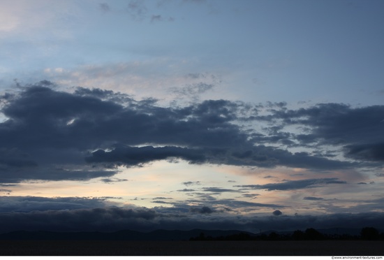 Blue Clouded Skies