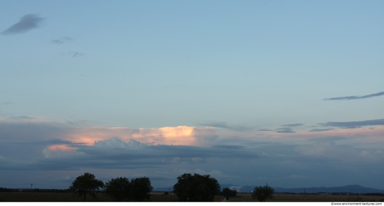 Blue Clouded Skies