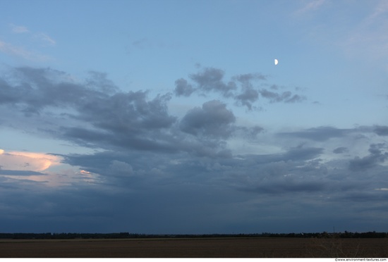 Blue Clouded Skies