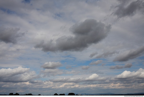 Blue Clouded Skies