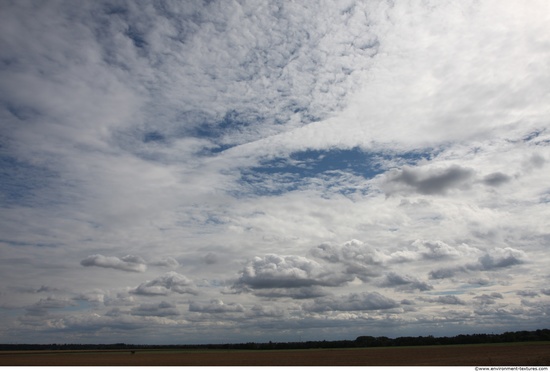 Blue Clouded Skies