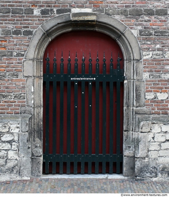 Single Old Wooden Doors