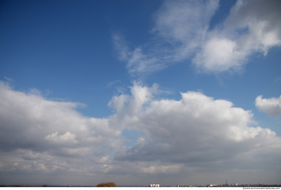 Blue Clouded Skies