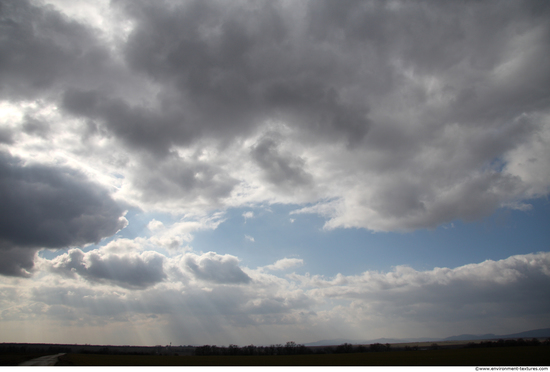 Blue Clouded Skies