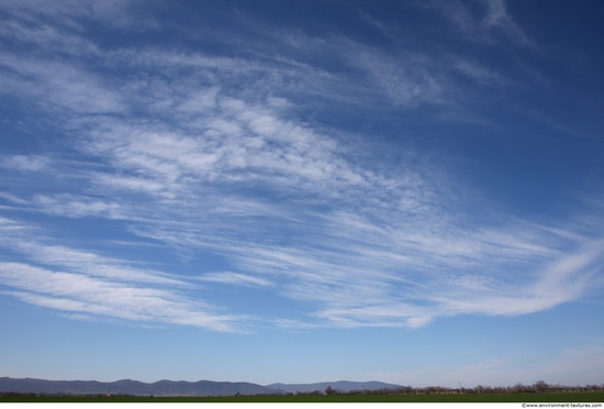 Blue Clouded Skies