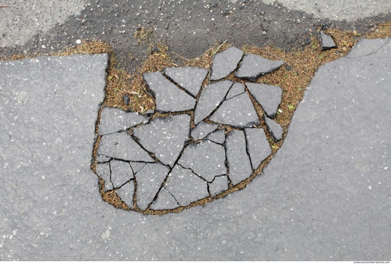 Damaged Asphalt