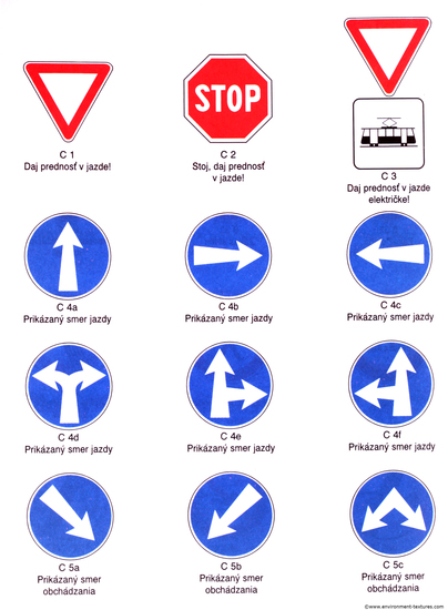 Various Traffic Signs