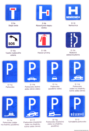 Various Traffic Signs