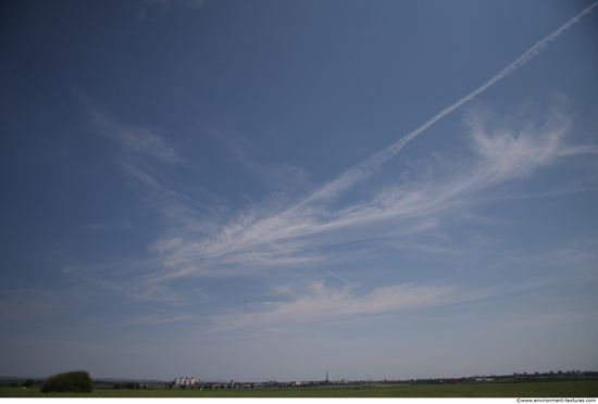 Blue Clouded Skies