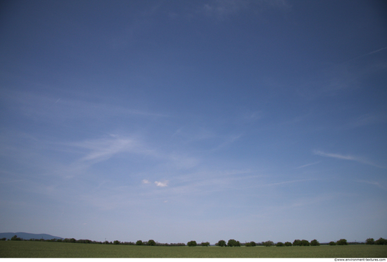 Blue Clouded Skies