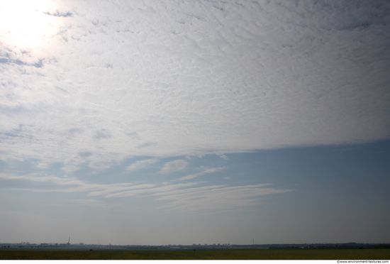 Blue Clouded Skies