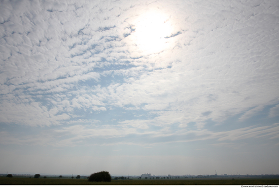 Blue Clouded Skies