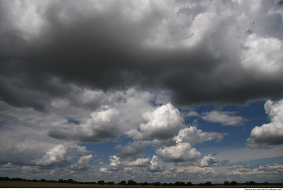 Blue Clouded Skies