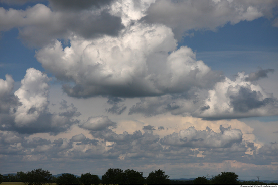 Blue Clouded Skies