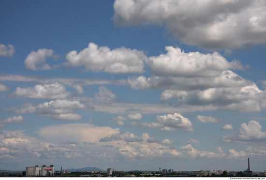 Blue Clouded Skies