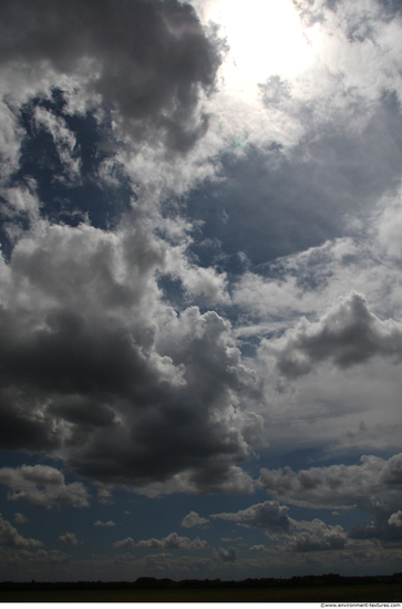 Blue Clouded Skies