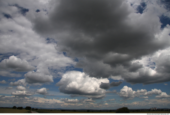 Blue Clouded Skies