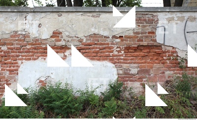 Wall Bricks Plastered