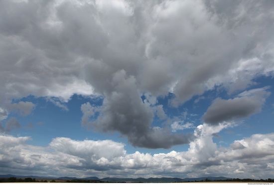 Blue Clouded Skies