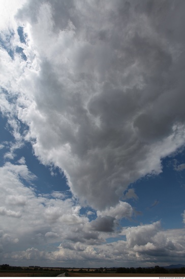 Blue Clouded Skies