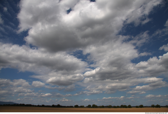 Blue Clouded Skies