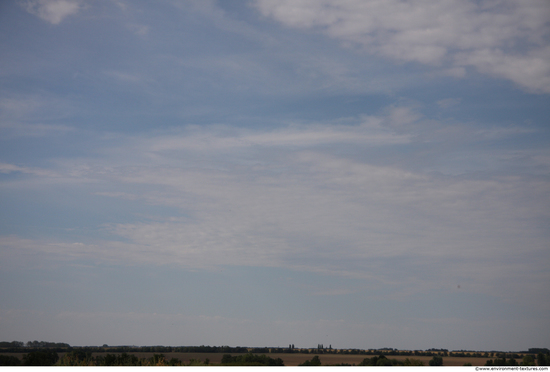 Blue Clouded Skies