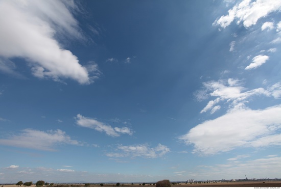 Blue Clouded Skies