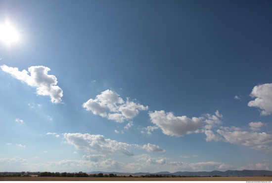 Blue Clouded Skies