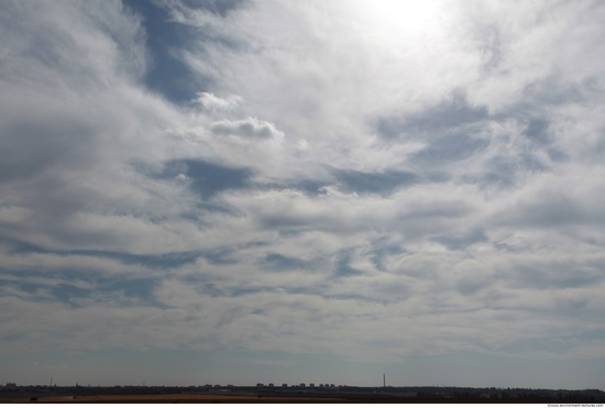 Blue Clouded Skies