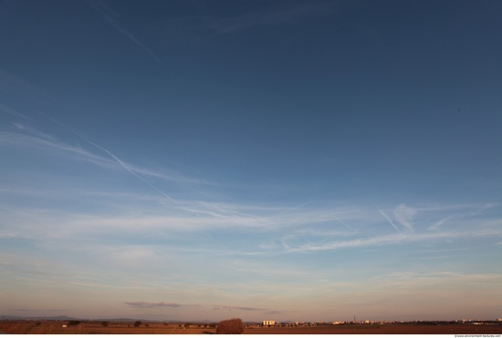 Blue Clouded Skies