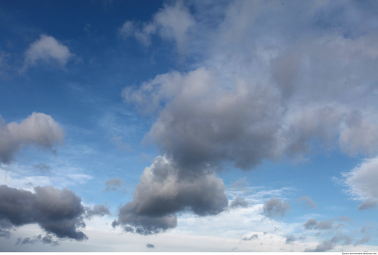 Blue Clouded Skies