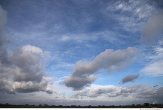 Blue Clouded Skies