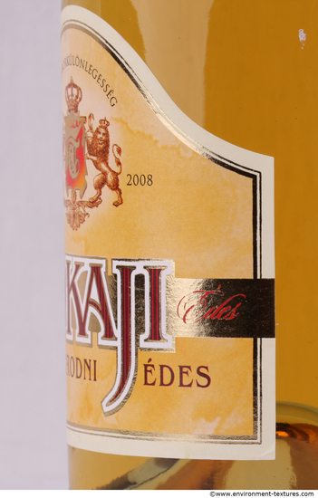 Photo Texture of Alcohol Label