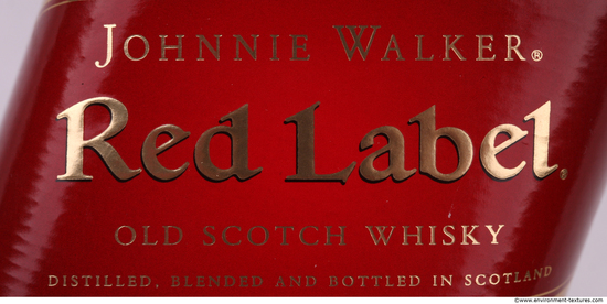 Photo Texture of Alcohol Label