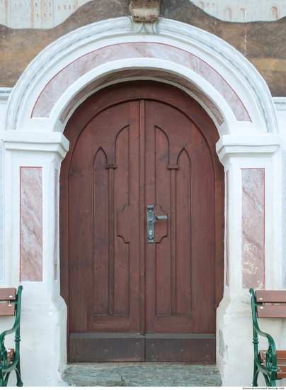 Double Wooden Doors